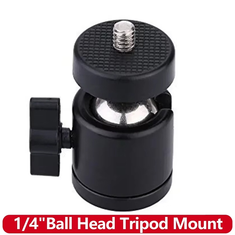 Fluid Head Tripod - Универсальный мини-адаптер с металлической шаровой головкой,