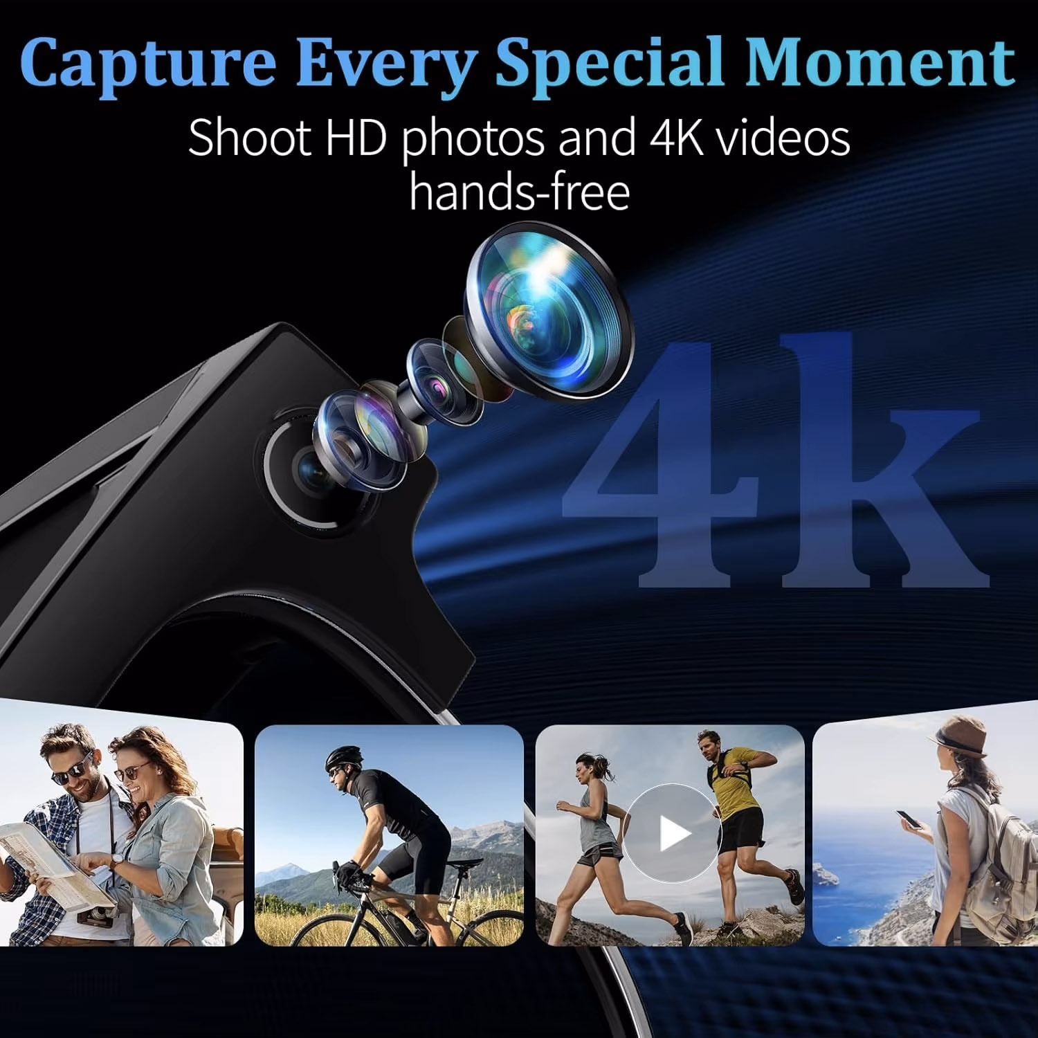 Очки с ИИ и камерой 4K HD, 800 – обзор и цена Photography History