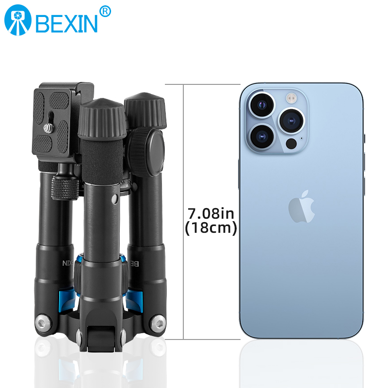 Портативный штатив BEXIN MS08, – обзор и цена Fluid Head Tripod
