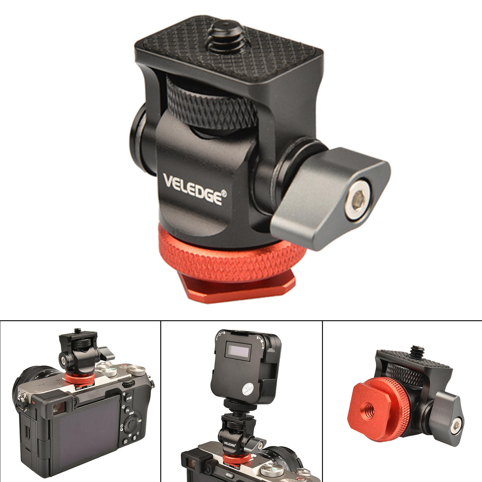 Мини шаровая Головка 1/4 дюйма – обзор и цена Fluid Head Tripod