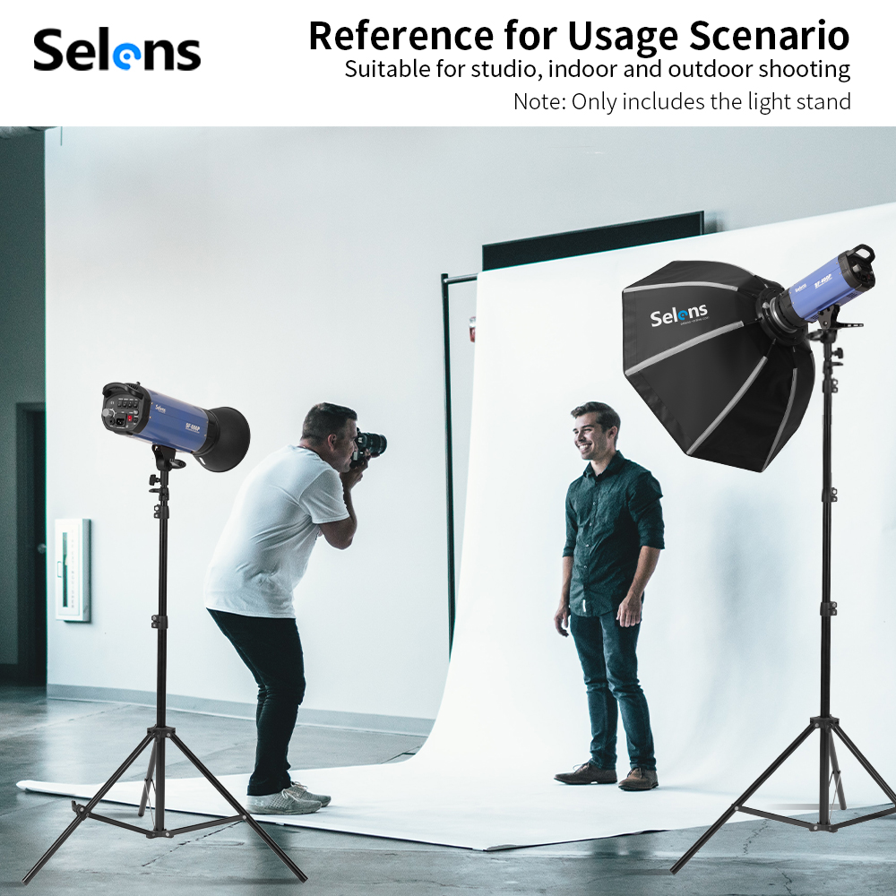 Штатив-стойка Selens 2.2~3.95м – обзор и цена Photography Kit Pro