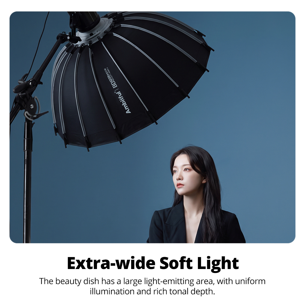 AMBITFUL BDPro 65см 85см Студи – обзор и цена Beauty Dish Softbox