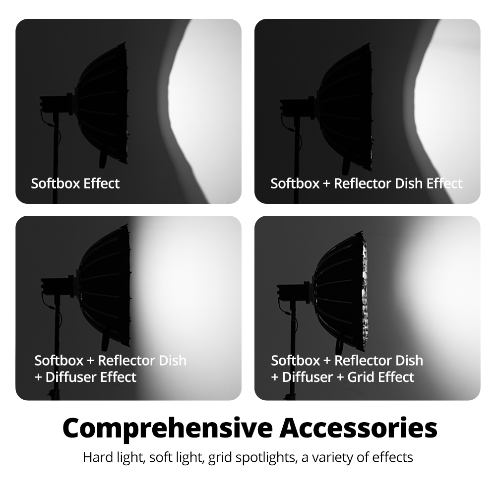 AMBITFUL BDPro 65см 85см Студи – обзор и цена Beauty Dish Softbox