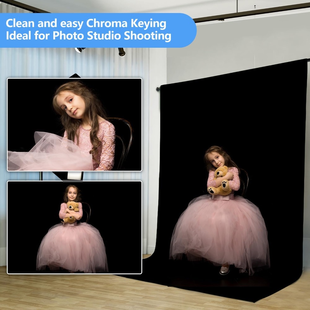 Черный фон для фотографии, чис – обзор и цена Photography Hacks
