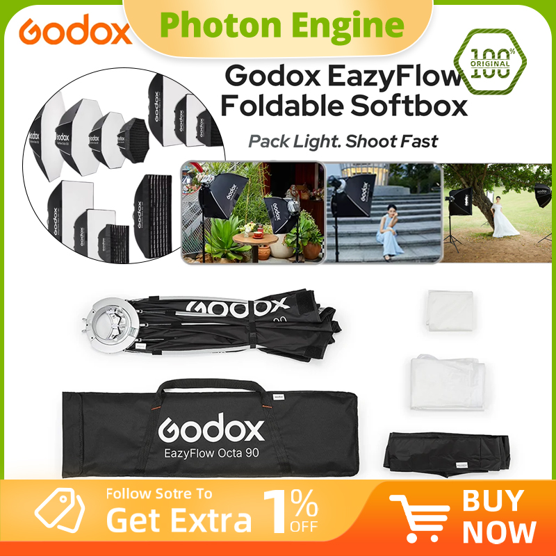 Складной софтбокс Godox серии  – обзор и цена Photography Kit Pro